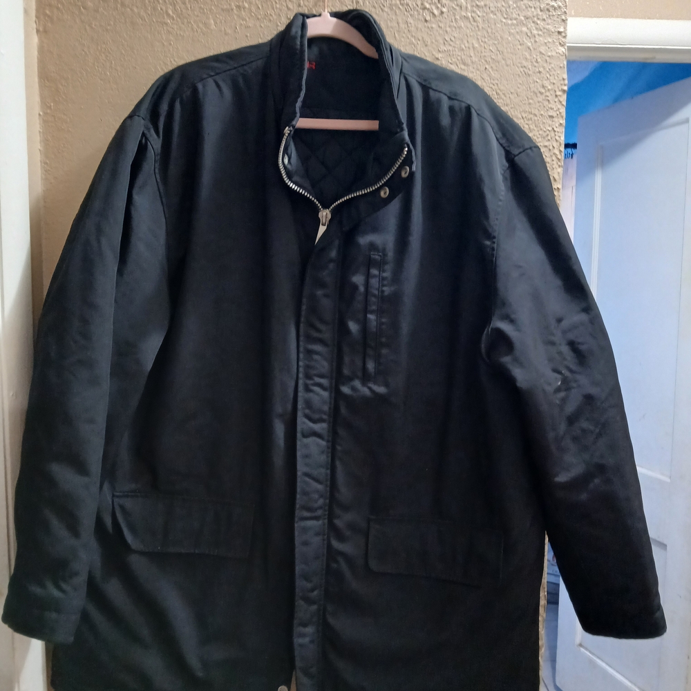 Kenneth Cole Reaction Men's Black Puffer Jacket